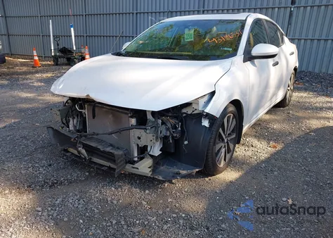 2021 Nissan Sentra Sv Xtronic Cvt из США, поврежденный, VIN 3N1AB8CV2MY205564